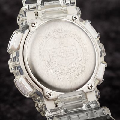 Casio G-Shock Original GMA-S110SR-7AER S Series Transparent x Pink Gold Collection