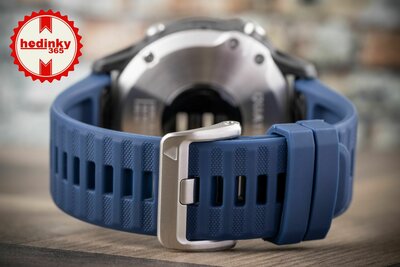 Garmin Quatix 6 PRO Glass Silver/Blue Band