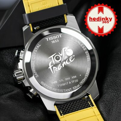 Tissot Supersport Quartz Chronograph T125.617.17.051.00 Tour de France 2021 Special Edition (+ pót szíj)