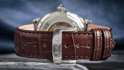 Ball Trainmaster Automatic Moonphase NM3082D-LLFJ-BK