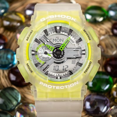 Casio G-Shock Original GA-110LS-7AER Color Skeleton Series