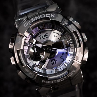 Casio G-Shock Original GM-110SCM-1AER Skeleton Camouflage Series