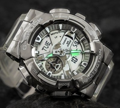 Casio G-Shock Original GM-110SCM-1AER Skeleton Camouflage Series