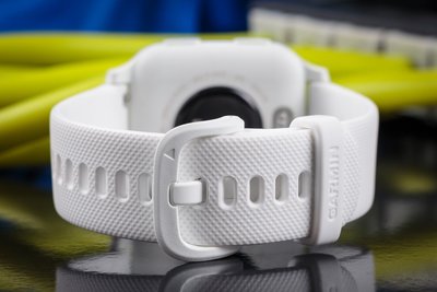 Garmin Venu Sq, LightGold/White Band