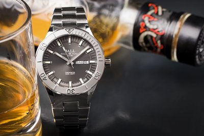 Ball Roadmaster Skipper Automatic COSC Chronometer DM3050B-S7CJ-GY Limited Edition 1000pcs