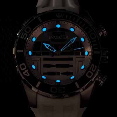 Invicta Star Wars Quartz 50mm Chronograph 35084 R2-D2 Limited Edition 1977pcs