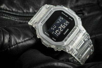 Casio G-Shock Original DW-5600SKE-7ER Skeleton Series