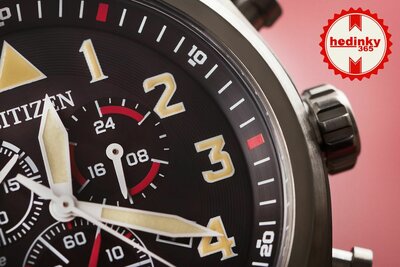 Citizen Sports Eco-Drive Super Titanium Chronograph AT2480-81E