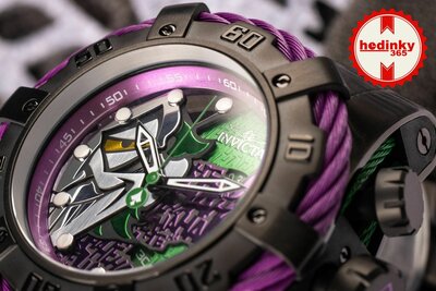 Invicta DC Comics Quartz 53mm 35321 Joker Limited Edition 4000pcs