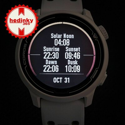 Coros Pace 2 White / Silicone Band