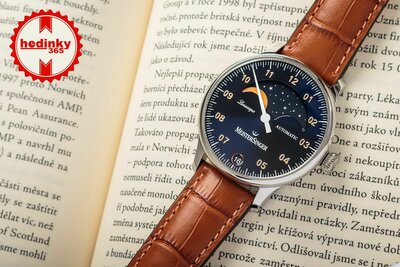MeisterSinger Lunascope Automatic Moonphase Date LS908G_SG03