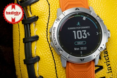 Coros Vertix 2 Lava / Silicone Band