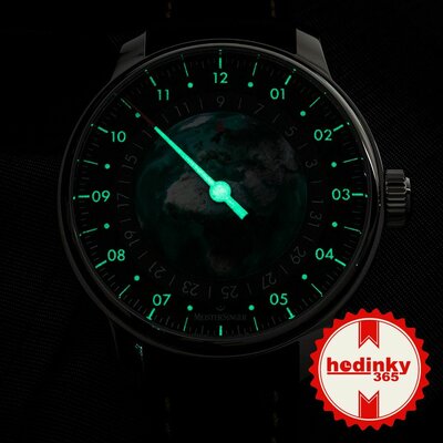 MeisterSinger Automatic ED-EARTH Planet Earth Limited Edition 500pcs