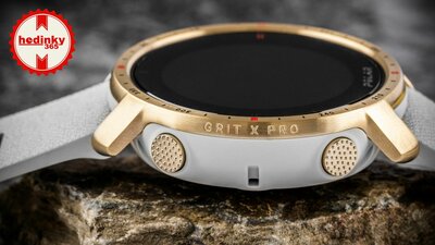 Polar Grit X Pro Sporttester, champagne, S-L (+pót szíj)