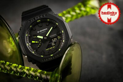 Casio G-Shock Original GA-2100-1A3ER Carbon Core Guard Utility Black Series