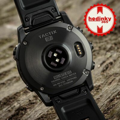 Garmin Tactix 7 PRO Sapphire Black Silicone Band