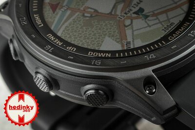 Garmin Tactix 7 PRO Sapphire Black Silicone Band