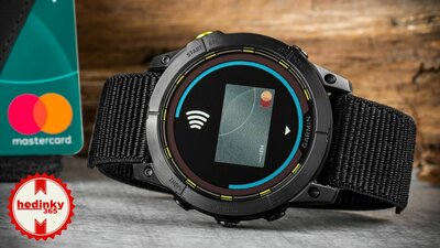 Garmin Enduro 2 Carbon Gray DLC Titanium / Black UltraFit Nylon Strap (+ pót szilikon szíj)