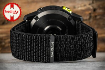 Garmin Enduro 2 Carbon Gray DLC Titanium / Black UltraFit Nylon Strap (+ pót szilikon szíj)