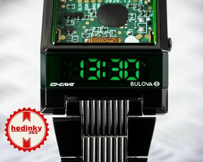Bulova Computron D-CAVE Quartz 98C140 Special Edition