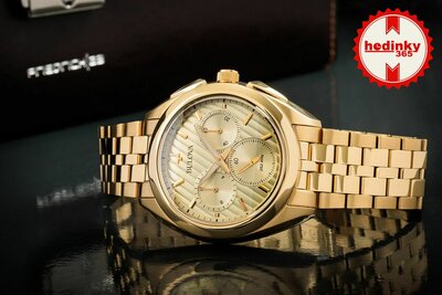 Bulova Curv Classic Quartz Chronoghraph 97A125
