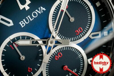 Bulova Curv Classic Quartz Chronograph 96A185