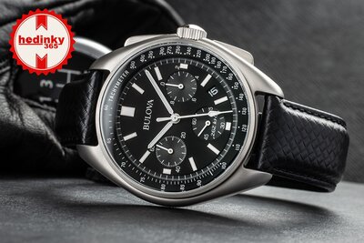 Bulova Lunar Pilot kvarc kronográf 96B251 Special Edition (+ tartalék szíj)