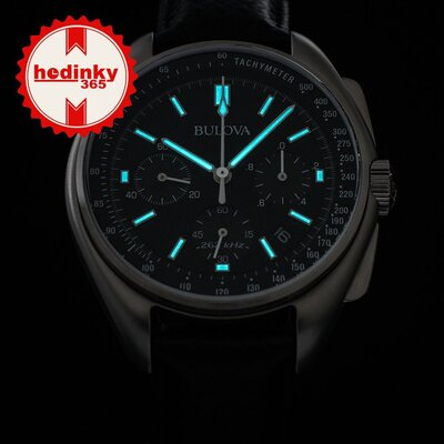Bulova Lunar Pilot kvarc kronográf 96B251 Special Edition (+ tartalék szíj)