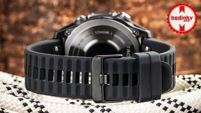 Szilikon pánt Ricardo 22mm (pro Garmin Fenix 8/7/6 (47mm), Epix 2 aj.), fekete V1, QuickFit