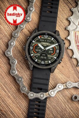 Szilikon pánt Ricardo 22mm (pro Garmin Fenix 8/7/6 (47mm), Epix 2 aj.), fekete V1, QuickFit