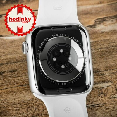 Apple Watch Series 8 GPS 45mm Silver Aluminium Case / White Sport Band - Regular