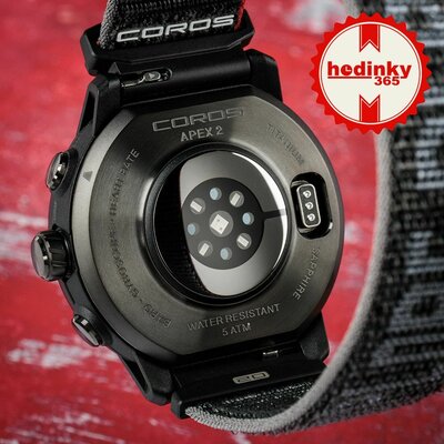 Coros Apex 2 Black / Nylon Band