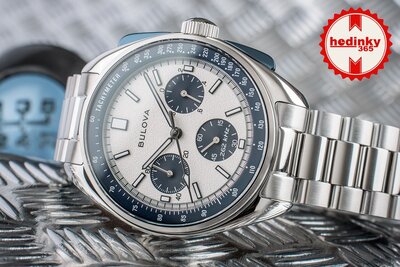 Bulova Lunar Pilot Quartz Chronograph 98K112 (+ pótszíj)