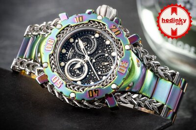 Invicta Gladiator Quartz 43mm 41131 (138 gyémánttal)