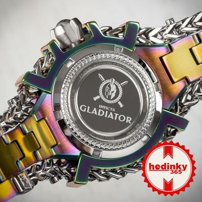 Invicta Gladiator Quartz 43mm 41131 (138 gyémánttal)