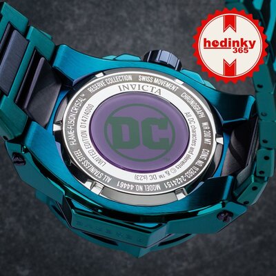 Invicta DC Comics Quartz 54mm 44461 Joker Limited Edition 4000pcs