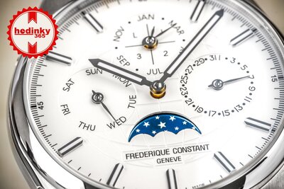 Frederique Constant Highlife automata holdfázis öröknaptár FC-775S4NH6 (+ pótszíj)