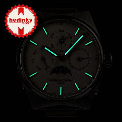 Frederique Constant Highlife automata holdfázis öröknaptár FC-775S4NH6 (+ pótszíj)