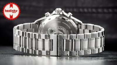 Ricardo Montorio acél szíj, ezüst