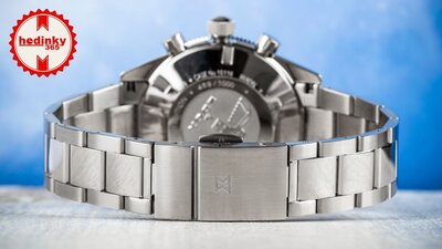 Edox SkyDiver Chronograph Quartz 10116-3-buidn Limited Edition 1000db ( + tartalék szíj )