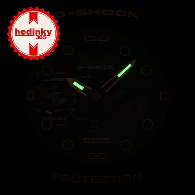 Casio G-Shock eredeti GA-B001CY-1AER Caution Yellow Series