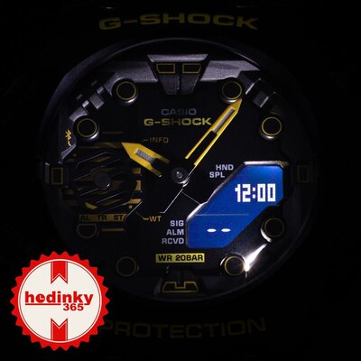 Casio G-Shock eredeti GA-B001CY-1AER Caution Yellow Series