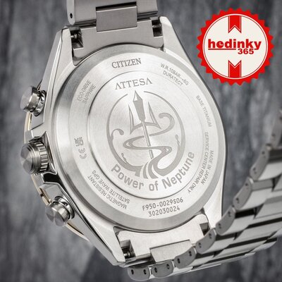 Citizen Satellite Wave Attesa Eco-Drive CC4054-68L Limited Edition 1990pcs