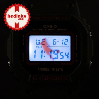 Casio G-Shock Original DW-5600AI-1ER Andrés Iniesta Collaboration