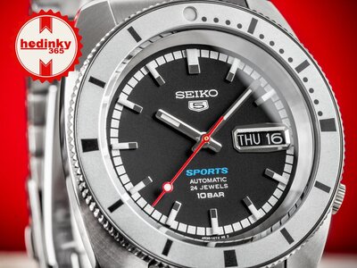 Seiko 5 Sports Automatic SRPL05K1 Heritage Design Re-creation Limited Edition 9999pcs (+ pótszíj)