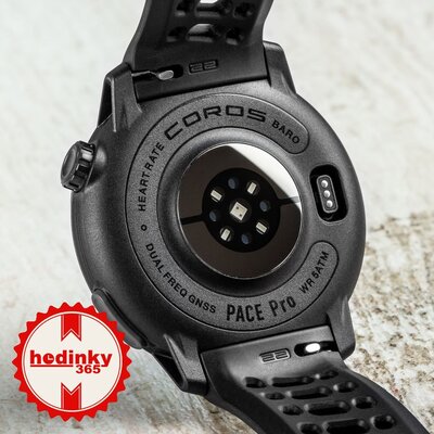 Coros Pace Pro Black / Silicone Band