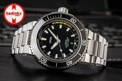 Oris Aquis Depth Gauge Automatic 01 733 7755 4154-Set MB