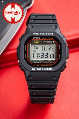 Casio G-Shock Original DW-5000R-1AER Re-creating the original design of the first G-Shock