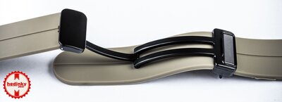 Szilikon pánt Ricardo 22mm (pro Huawei Watch GT 4, 5), barna, Quick Release