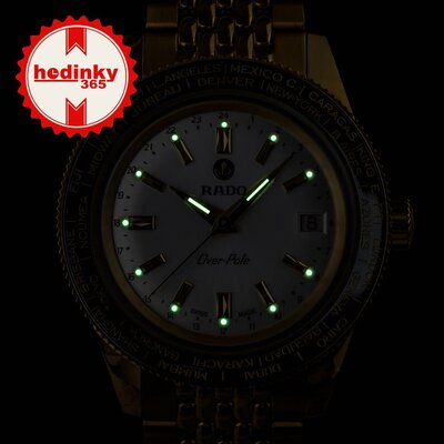 Rado Captain Cook Over-Pole R32193018 Limited Edition 1962 pcs (+ pótszíj és utazótáska)